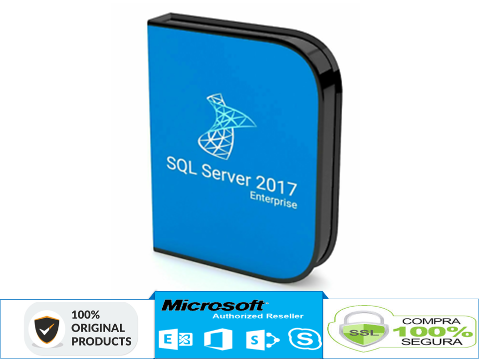 SQL Server 2017 Enterprise Licencia Original para 1 Servidor