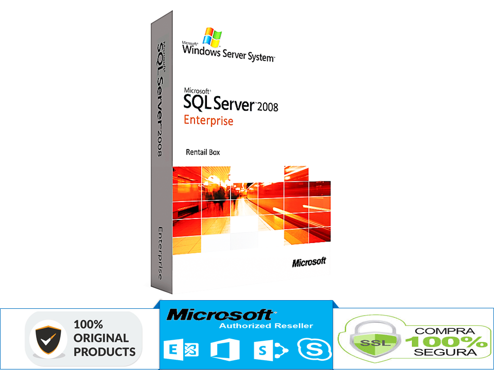 SQL Server 2008 Enterprise Licencia Original para 1 Servidor