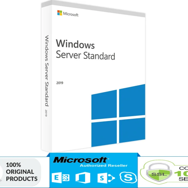 Windows Server 2019 Standard Licença Original para 1PC