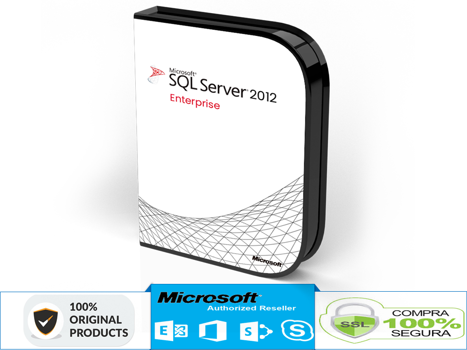 SQL Server 2012 Enterprise Licencia Original para 1 Servidor