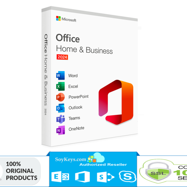 Microsoft Office 2024 Home & Business PC/Mac BIND