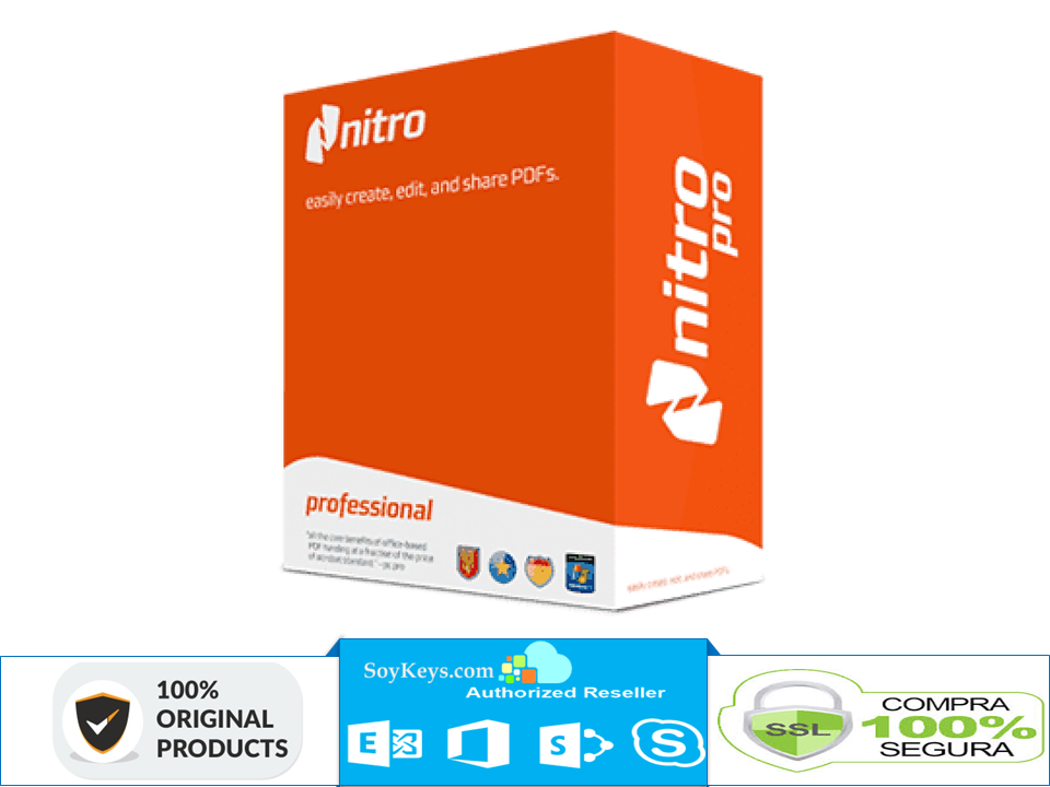 Nitro PDF- Licencia Permanente 1 PC